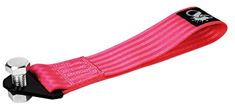 Auto-Dress Rennsport Abschleppschlaufe, Traglast 3t, Racing Hook Tow Strap (Pink)