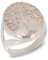 Aden - Bague Arbre de Vie Nacre Blanche Argent 925 millième rhodié - 56
