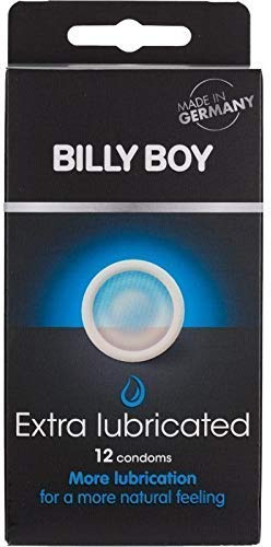 Billy Boy Condoms Extra Lubricated - transparent condoms, extra moist, extra wet (12)