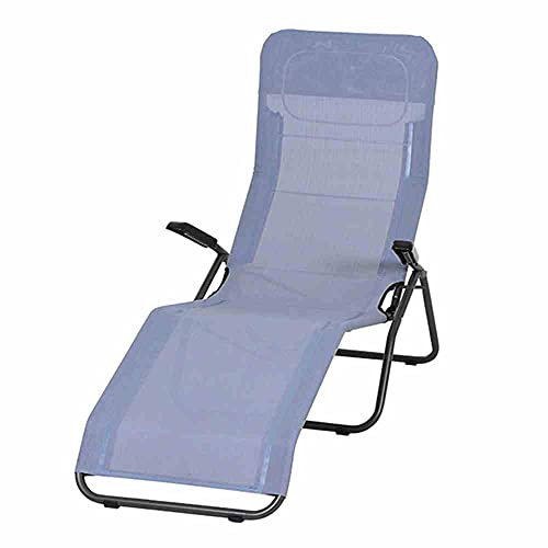 Siena Garden Kippliege Bito anthrazit/taubenblau