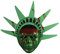 The Purge Lady Liberty Horror Maske mit Lichteffekt