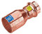 Frabo Gas - Wasser Kombifitting Pressfitting V Kontur Reduzierstück 18mmx15mm