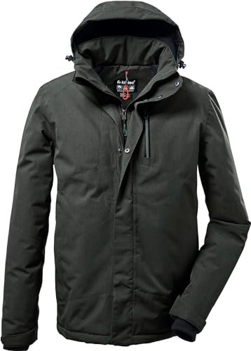 killtec Herren Funktionsjacke mit abzippbarer Kapuze KOW 161 MN JCKT, dunkeloliv, 4XL, 37589-000