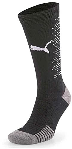 PUMA Herren Football Socken, Schwarz/Weiß White schwarz, XXXL