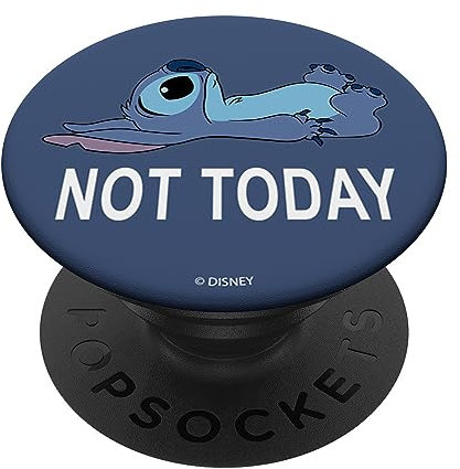 Disney Lilo & Stitch Not Today Stitch PopSockets mit austauschbarem PopGrip