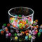 700 Stück Perlen Zum Auffädeln Kristall Glas Perlen 8mm Bunte Bastelnperlen Acryl Perlen Kunstperlen Schmuckherstellung für Armbänder Schmuck Basteln DIY Halskette …