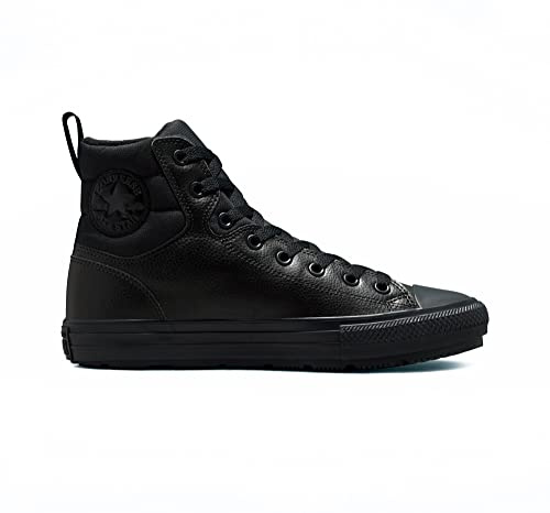 Converse Chuck Taylor All Star Berkshire Boot - Schwarz/Schwarz/Ash Stone Kunstleder 38 EU