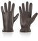 vislivin Winter Handschuhe Herren Leder Handschuhe Vollhand Touchscreen Handschuhe Wärme Leather Gloves Braun L