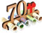 Giftota - 70. Geburtstag Geldgeschenk Holz - Geschenk zum 16.Geburtstag - Geburtstag Jubiläum - Geschenke aus Holz - Geschenke für Freunde, Familie