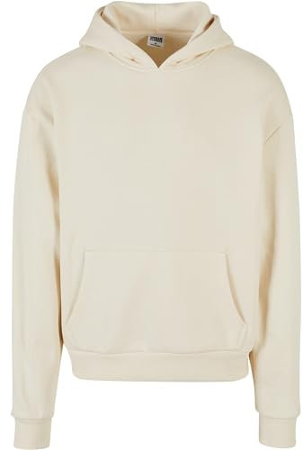 Urban Classics Herren Kapuzenpullover Ultra Heavy Hoody whitesand 5XL