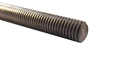 2 Stk Gewindestange DIN 975 Stahl M8 Linksgewinde