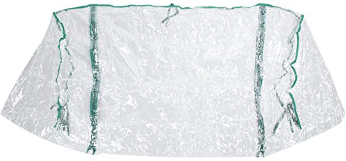 RvSky Cubierta de Invernadero para decoración de jardín, película de Invernadero de Aislamiento térmico a Prueba de Lluvia de PVC para Plantas, Verduras, árboles frutales