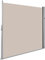 TANGZON Retractable Side Awning, Aluminum Outdoor Privacy Screen Fence with Convenient Handle, Garden Blind Privacy Divider Wind Breaker for Patio Balcony Terrace (300 x 180cm, Beige)