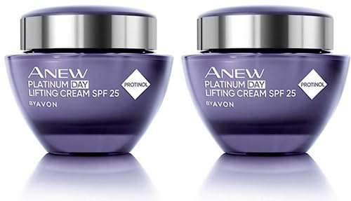Anew Platinum Day Replenishing Gesichtscreme LSF25 mit Protinol, 50 ml, 2 Stück