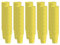 TEKHOME BICCHIERI PLASTICA MONOUSO COLORATI PER FESTE, COMPLEANNI, MATRIMONI, DRINK,RISTORANTI (50/100/150/200/250/300/350/400/450/500) (100, GIALLO)