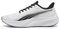 PUMA Mixte Pounce Lite Chaussure de Course sur Route, White Black, 42 EU
