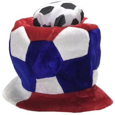 Fußball Hut Fußballmütze Weltmeisterschaft Deutschland Fanhut Fanpaket Fußballspiel Kopfbedeckung Accessoires Kostümzubehör Fanartikel Fan Mütze EM 2024 Deutschland Schwarz Rot Gelb