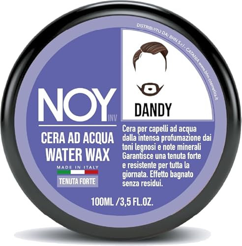 NOY - Water Wax - Wax Dandy - Wasserwachs - starker Halt - kräftiger und fruchtiger Duft - Haarwachs für Herren