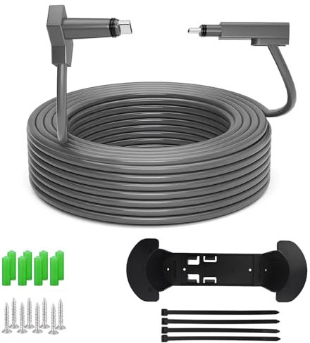 HzFitInc Starlink Gen 2 Cable - 75FT Extension Cable for Starlink Internet Kit, Waterproof IP68, Compatible with V2 Protocol, Ideal Replacement Cable for Router & Satellite Accessories 22.8M