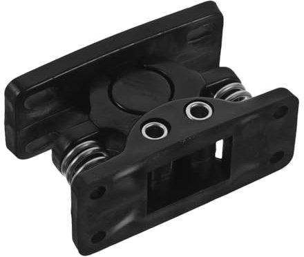 GETAJGHSD Heavy Duty Plastic Door Stopper Large Black Door Clip for Barn Gates Kitchen Cabinets