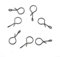 Stainless Steel Fly Fishing Snaps Set of 50 Ideal Links for Quick Change Applications (S)