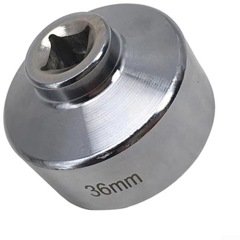 ZWEquipint Jeu de clés à douille pour filtre à huile de voiture, 27 mm, 32 mm, 36 mm, outil de démontage pour Mercedes-Benz et Hyundai (36 mm)