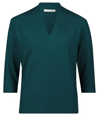 Betty & Co Damen Casual-Shirt mit V-Ausschnitt