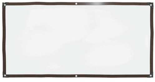 Lumanois Lona Transparente con Ojales Polietileno 1x2 m,Lonas Impermeables,0.4kg-4018539