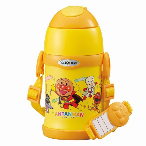 Zojirushi Anpanman Thermal Stainless Cool Bottle ST-ZF45A-EZ Yellow [Japan Import]