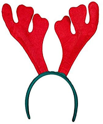 Alsino Weihnachts Elchgeweih Rentiergeweih Ohrwärmer Haarreifen (wm-19)