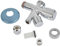 Schell PA2850IA Robinet d'angle combiné Comfort 1/2 chromé avec clapet anti-retour
