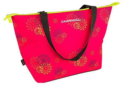 Campingaz 2000013686 Kühltasche, rosa daisy faltbar, 15 Liter (36.5 x 18 x 32 cm)