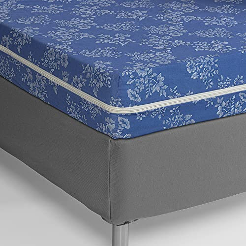 Housse à Matelas damassé 90 x 190 cm - Rénove Matelas damassé imprimé