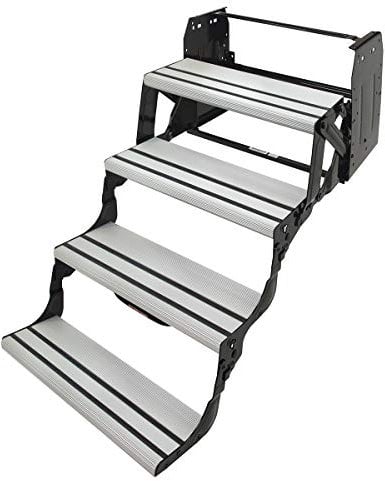 Lippert Components 432698 Alumi-Tread Quad Manuelle Trittstufe