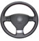 MEWANT Lenkradbezug für Golf 5 Mikrofaser Leder Auto Lenkradhülle Lenkradbezug für Golf Plus/für Polo/für Jetta/für Passat/für Passat Variant/für Tiguan/für Touran/für Caddy/für EOS