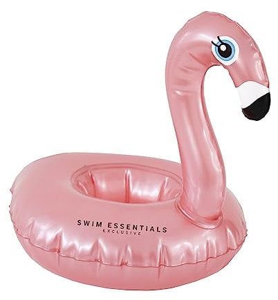 Swim Essentials Aufblasbarer Getränkehalter 18 cm Flamingo Rosa