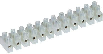 kit - morsettiera nylon 12 morsetti 6mmq