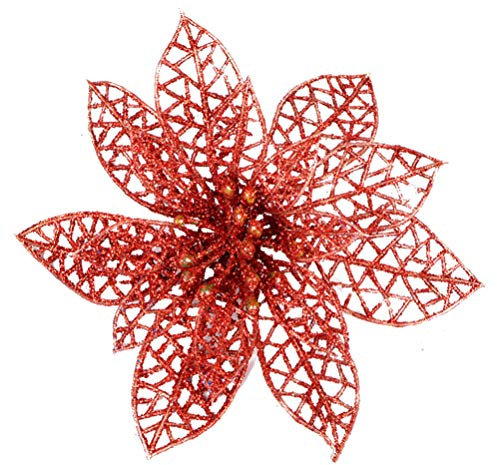 10st Weihnachtsbaum Weihnachtsstern Christbaumschmuck Weihnachtsstern Weihnachtsbaum Blumendekorationen Für Weihnachtsblume 15c Weihnachten