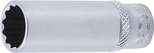 BGS 10712 | Douille pour clé, douze pans, longue | 6,3 mm (1/4) | 12 mm