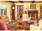 The House of Puzzles - In Time For Tea Jigsaw - Big 500 Piece Jigsaws For Adults, Extra Large Pieces, Artist Illustrated, Scenic Landscape, Deluxe Puzzle Gifts