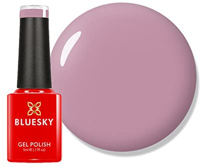Bluesky Gel Nail Polish, Musk Pink - A044, Nude, Pink, Long Lasting, Chip Resistant, 5ml (Requires Drying Under UV LED Lamp)