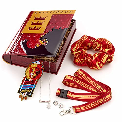 Harry Potter Damen Offizielles Gryffindor House Geschenk Blech-Set, rot, Einheitsgröße
