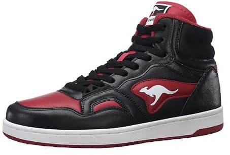 KangaROOS K-Slam Point Mid Sportschuhe Herren Trainingsschuhe Schwarz, Schuhgröße:41 EU