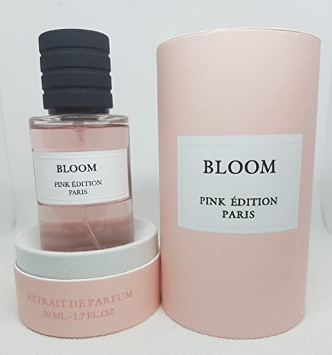 Bloom Pink Edition by Black Édition Femme, Parfum 50ml Pour Cadeau, Idée Cadeau Pas Chère, Intense, Black Edition