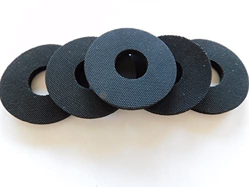 20 Stück Moosgummi M14 42 mm x 15 mm x 3 mm Manufaktur Martinshof Unterlegscheibe Kork, NBR, Silikon, Mossgummi Unterlegscheibe Gummi