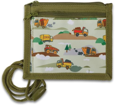 Noey & Lou Kinderkoffer Trolley Rucksack Brustbeutel Koffer Kinder Jungen Mädchen Fabrizio Weichgepäck (M3 grün, M3)