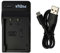 vhbw Ladegerät kompatibel mit Casio Exilim EX-Z8, EX-Z77, EX-Z770, EX-Z85, EX-Z75, EX-Z80 Kamera Camcorder/Akku - Ladeschale, Ladeanzeige, 4,2 V