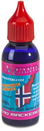 AQUANTIC Seabooster - Hochkonzentrierte Lockstoff-Essenz für Köder, Extrem Langanhaltend, Fischlockstoff, Essenz-Lockstoff, Bait Booster, 35ml (Lockstoff Dead Mackerel)