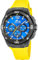 Lotus Uhr Für Herren 18975/5 Chrono Schwarz Kohlefaser Case GelbSilikon Band