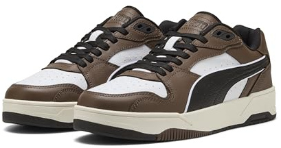 Puma RBD Break Low Sneaker Unisex 402586 03 Weiss/schwarz